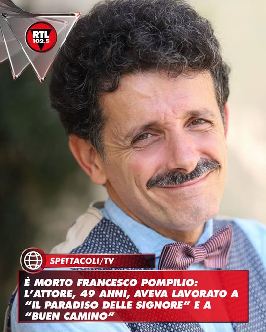 Francesco Pompilio Death Obituary: Italian Actor Known for Il Paradiso delle Signore Dies at 49